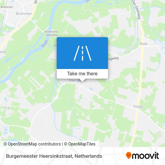 Burgemeester Heersinkstraat map