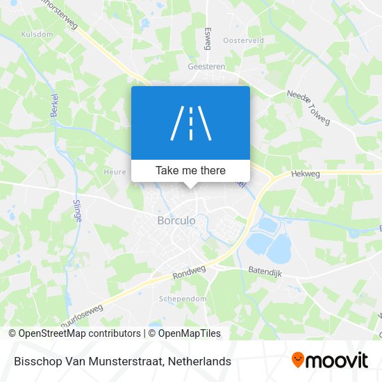 Bisschop Van Munsterstraat map