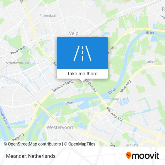 Meander map