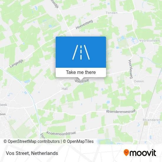 Vosstraat map
