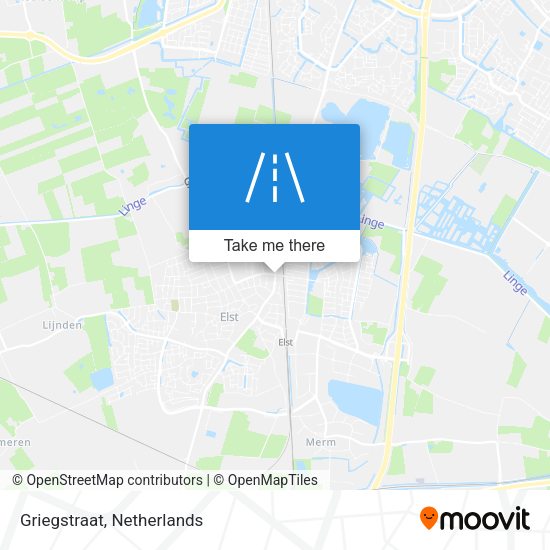 Griegstraat map