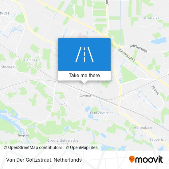 Van Der Goltzstraat map