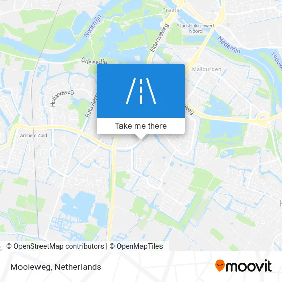 Mooieweg map