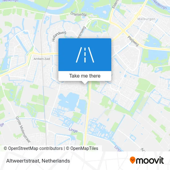 Altweertstraat map