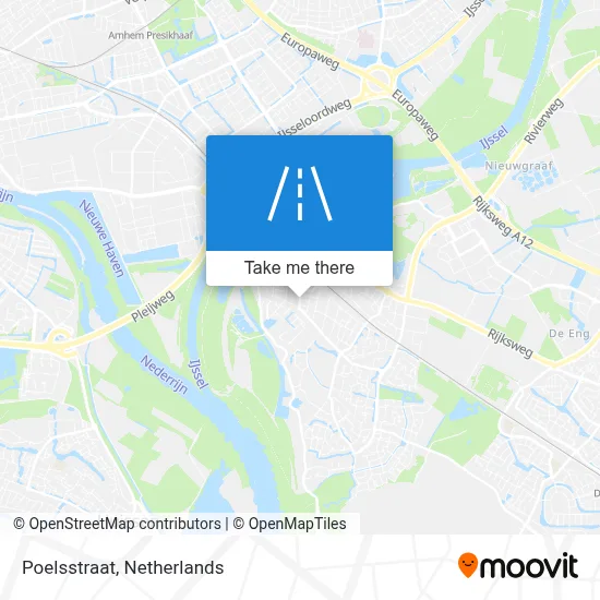 Poelsstraat map