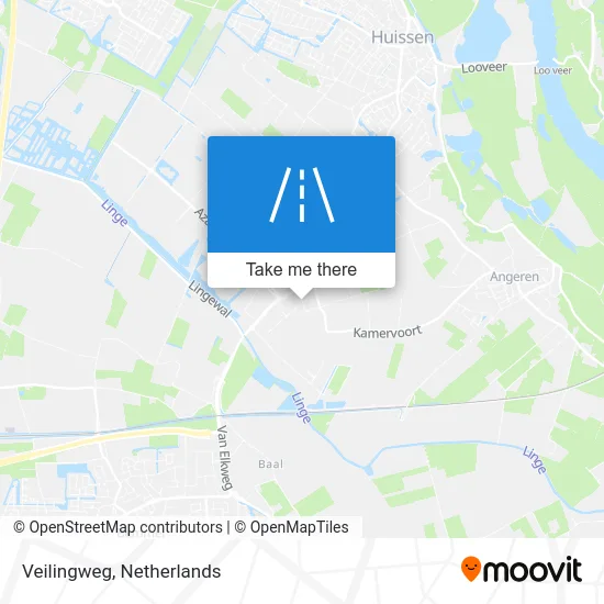Veilingweg map
