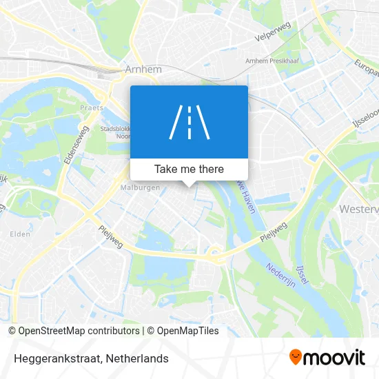 Heggerankstraat map