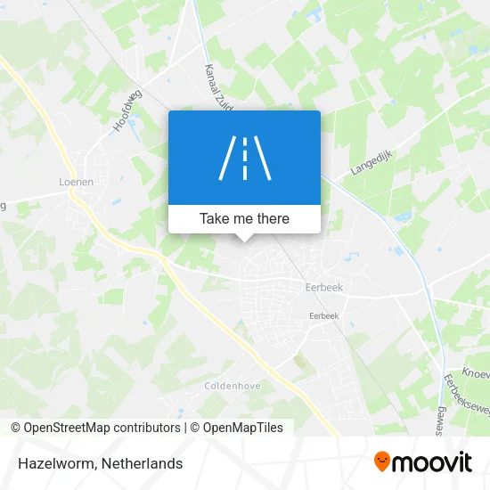 Hazelworm map