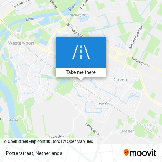 Potterstraat map