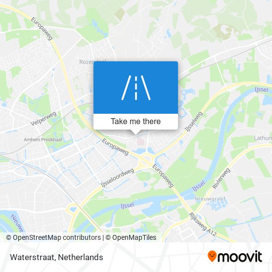 Waterstraat map