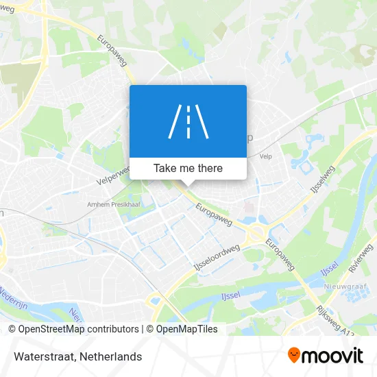 Waterstraat map