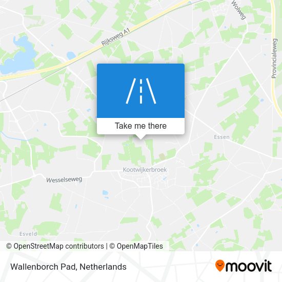 Wallenborch Pad map
