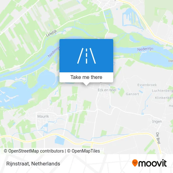 Rijnstraat map
