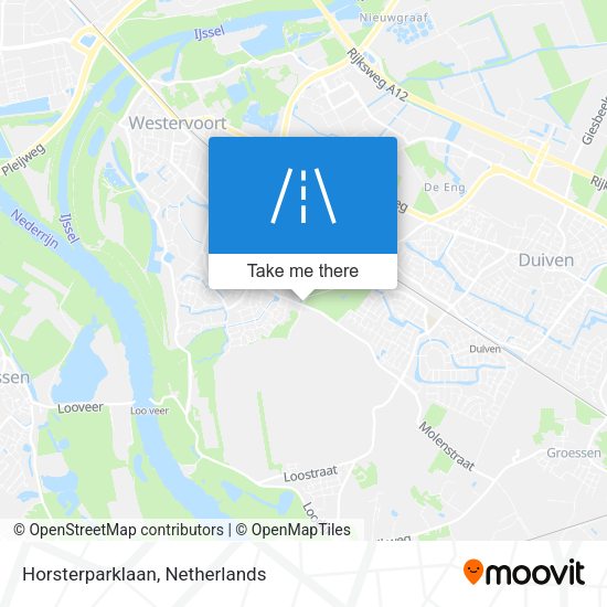 Horsterparklaan map