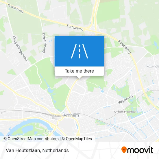 Van Heutszlaan map