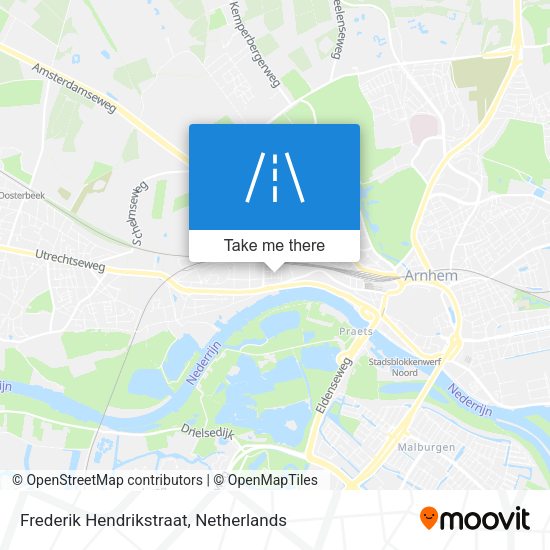 Frederik Hendrikstraat map