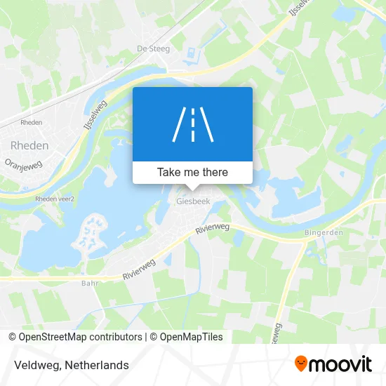 Veldweg map