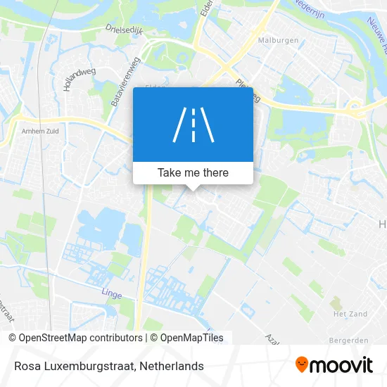 Rosa Luxemburgstraat map