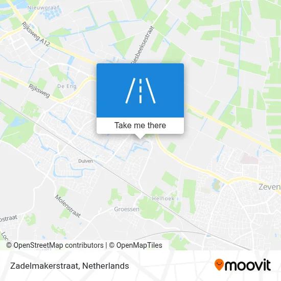 Zadelmakerstraat map