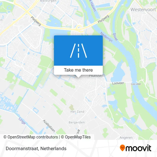 Doormanstraat map