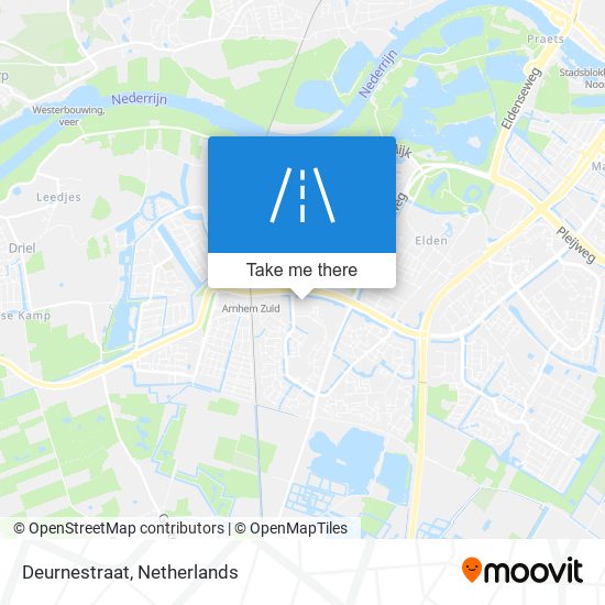 Deurnestraat map