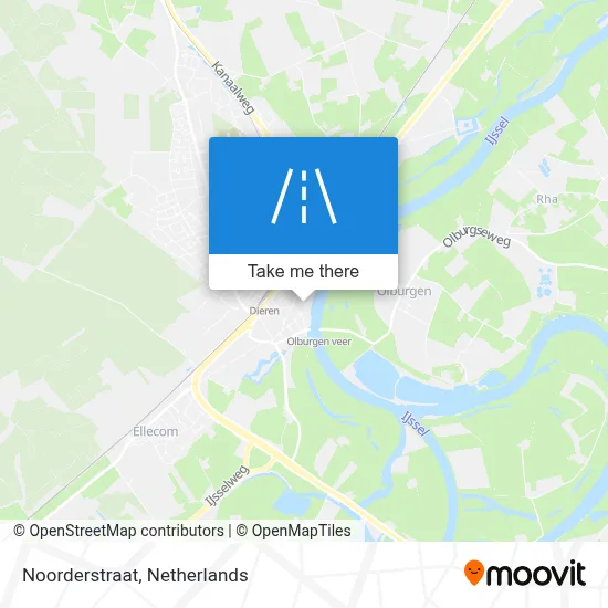 Noorderstraat map