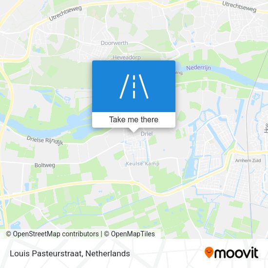 Louis Pasteurstraat map