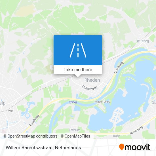 Willem Barentszstraat map