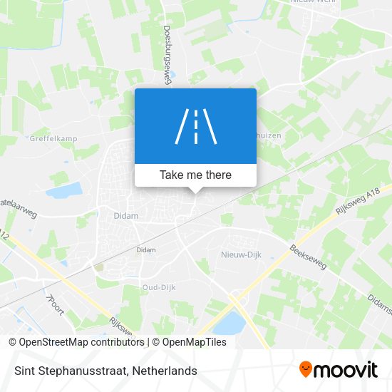 Sint Stephanusstraat map