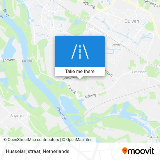 Husselarijstraat map