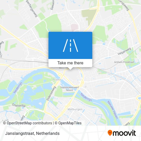 Janslangstraat map