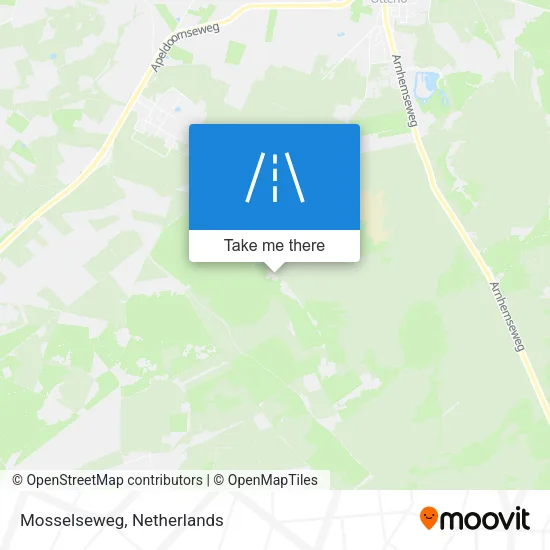Mosselseweg map