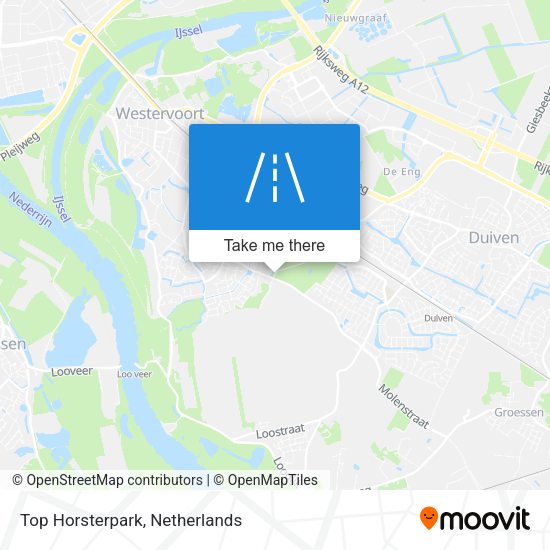 Top Horsterpark map