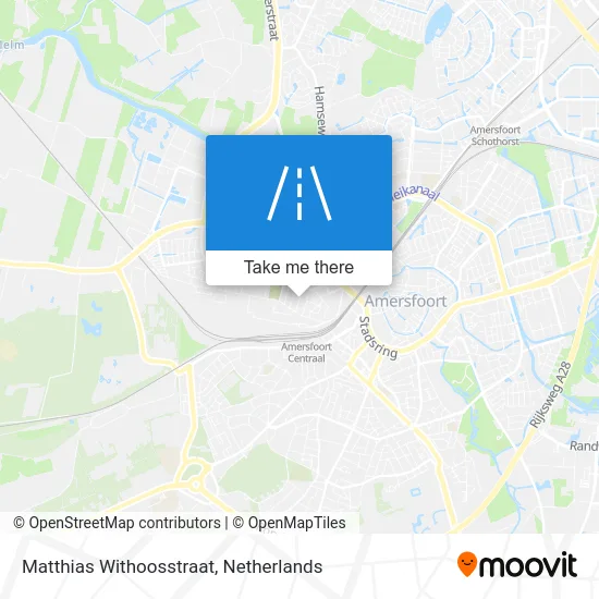 Matthias Withoosstraat map