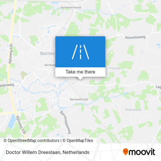 Doctor Willem Dreeslaan map