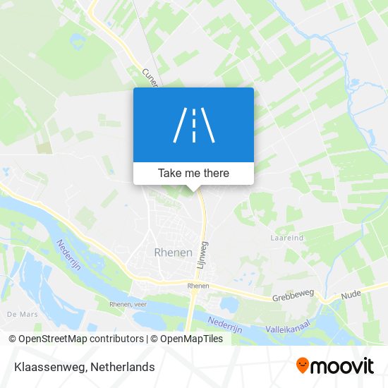 Klaassenweg Karte