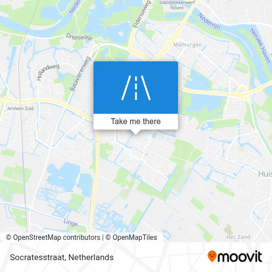 Socratesstraat map