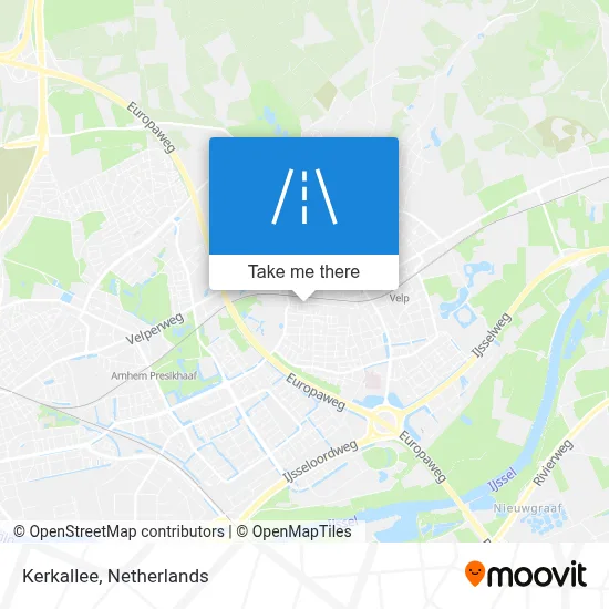Kerkallee map