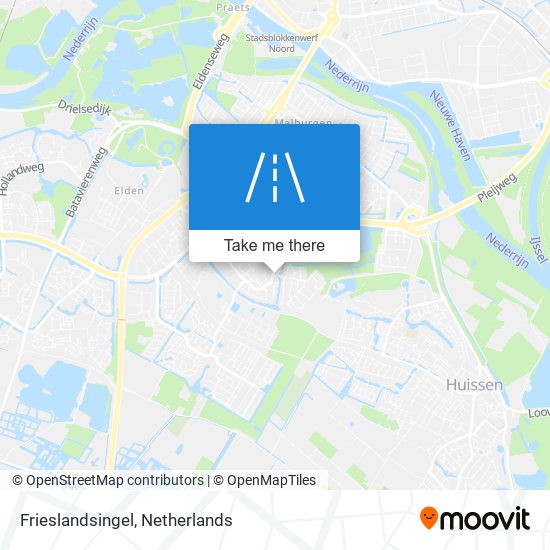 Frieslandsingel map