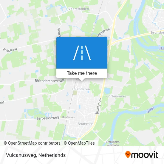 Vulcanusweg map