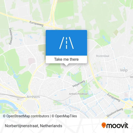 Norbertijnenstraat map