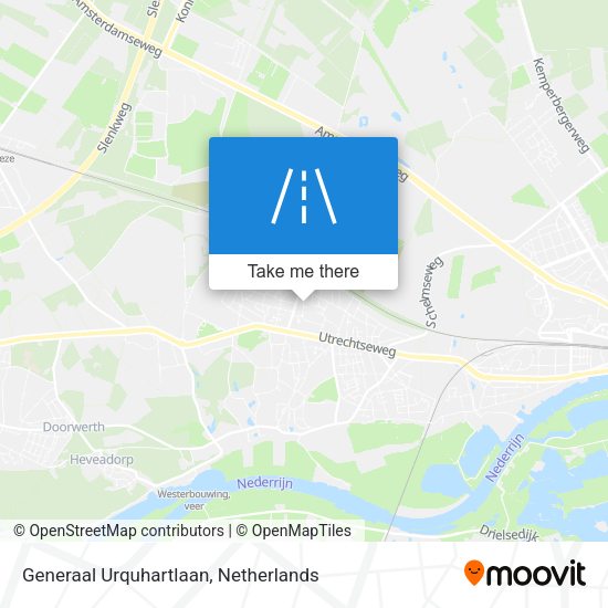 Generaal Urquhartlaan map