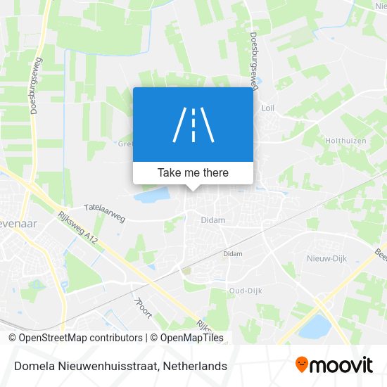 Domela Nieuwenhuisstraat map