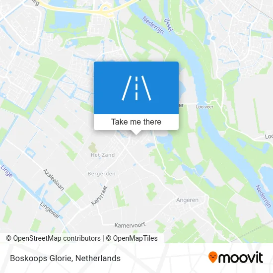 Boskoops Glorie map