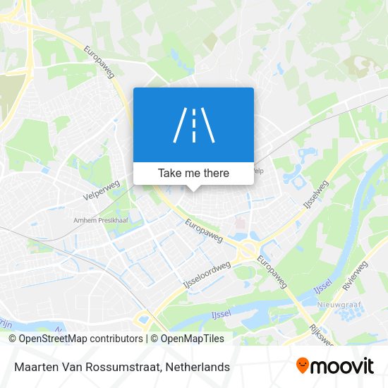 Maarten Van Rossumstraat map