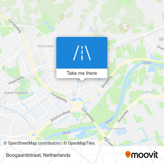 Boogaardstraat map