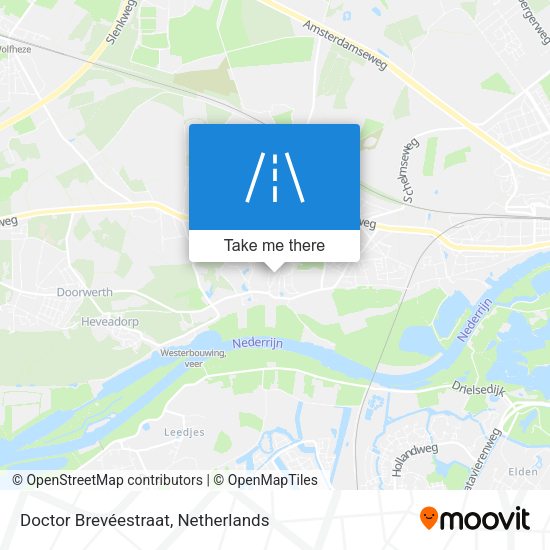 Doctor Brevéestraat map