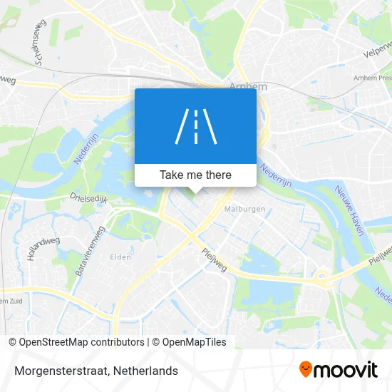 Morgensterstraat map