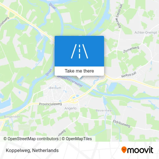 Koppelweg map