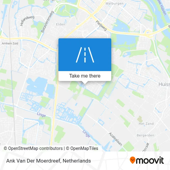 Ank Van Der Moerdreef map